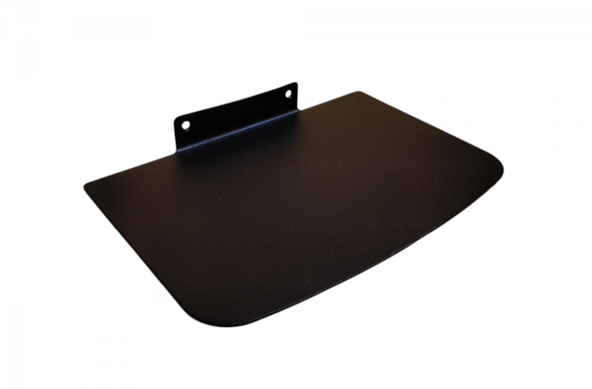 Półka metalowa 27x18,5 cm ścienna uchwyt na pod dekoder RTV ROUTER WIFI SWITCH TUNER - obrazek 2