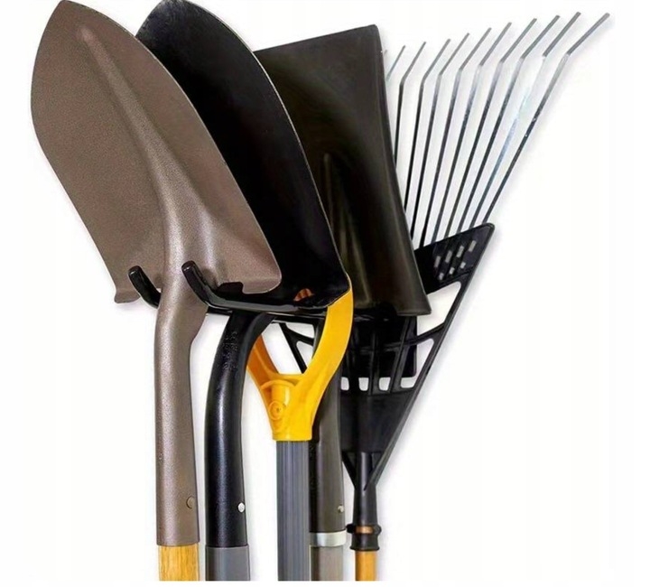 Wieszak na narzędzia łopaty grabie węże piwnica działka garaż 25cm MetalFab - obrazek 2