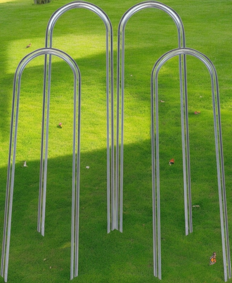 KOTWA NIERDZEWNA INOX ŚLEDŹ SZPILKA DO TRAMPOLINY STX 8 mm x 50 cm MetalFab - obrazek 2