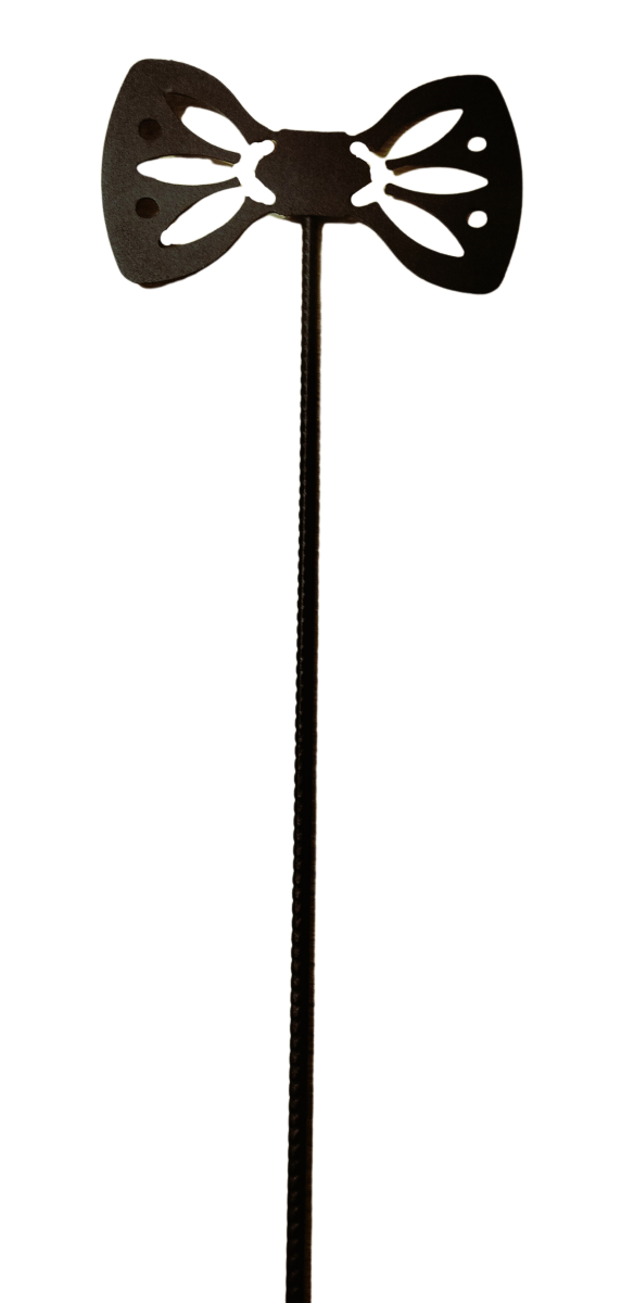 Podpórka podpora do roślin kwiatów wzór kokarda 40 cm - obrazek 3