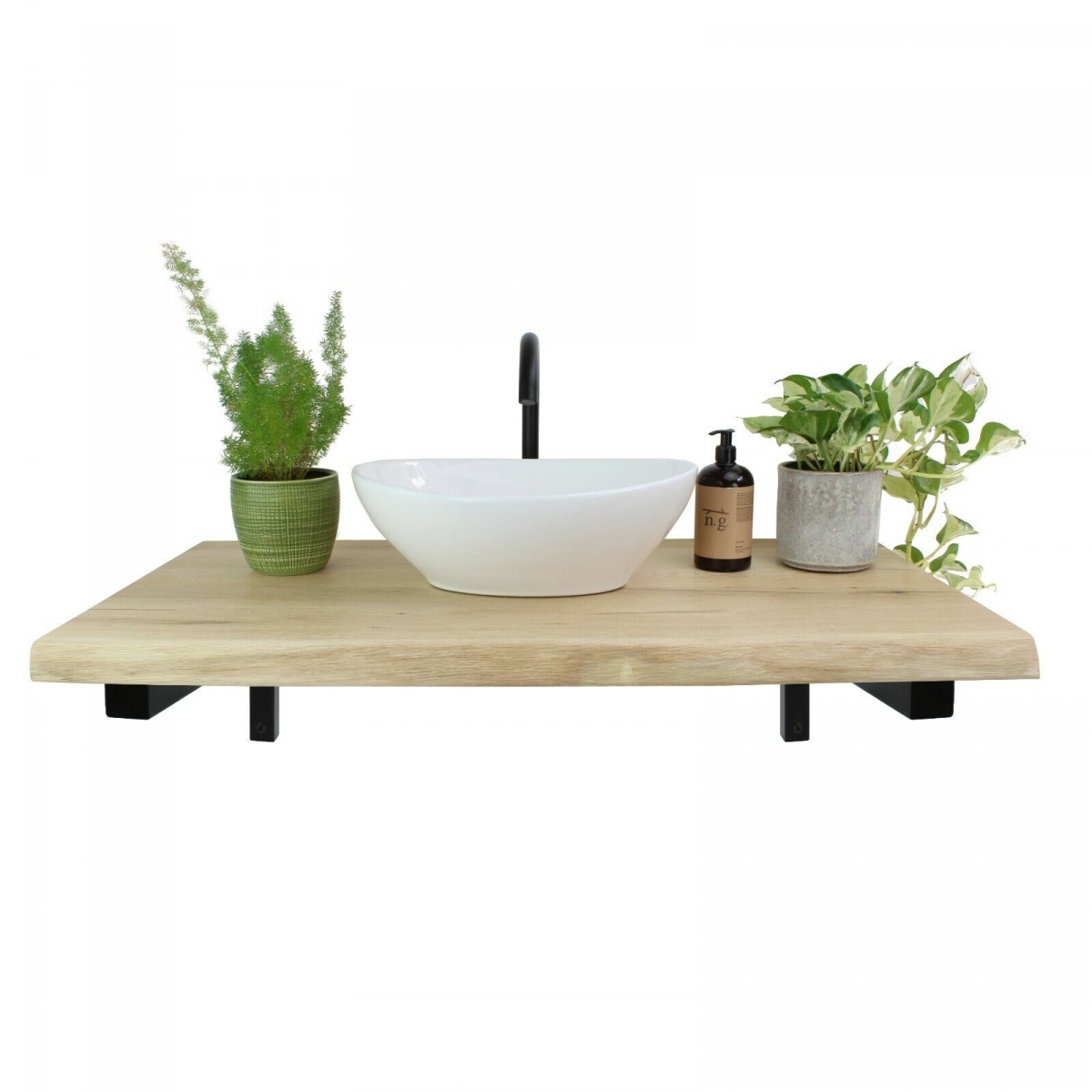 Wspornik Półki Umywalki 30 cm do Kuchni Salonu Loft Wieszak - obrazek 3