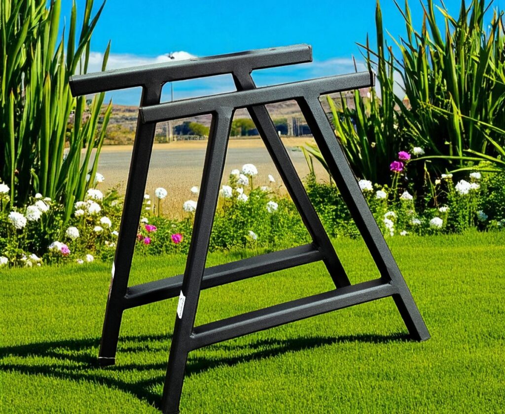 Nogi ławki 2 sztuki komplet ogrodowe Spring MetalFab