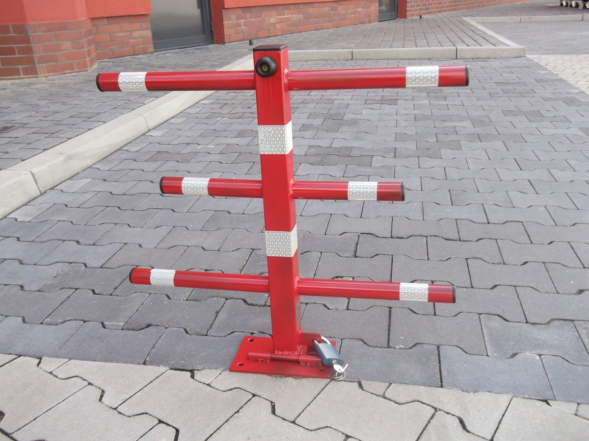 Blokada Parkingowa na kłódkę drogowa jeż słupek