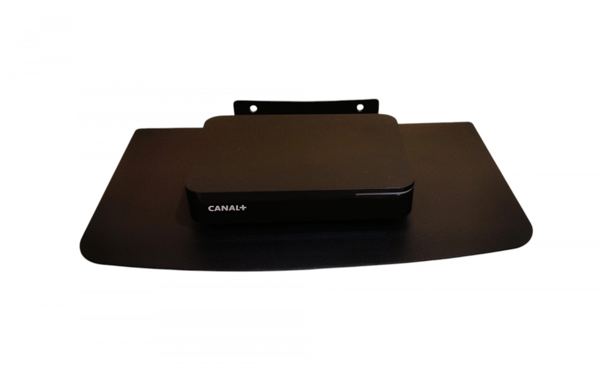 Półka metalowa 35x22 cm ścienna uchwyt na pod dekoder RTV ROUTER WIFI SWITCH TUNER - obrazek 6