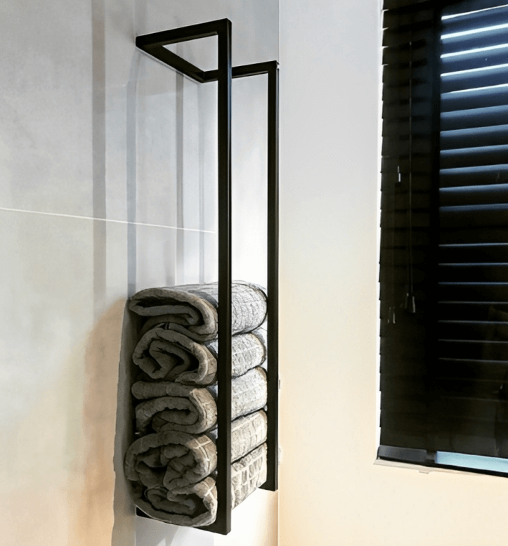 Wieszak na ręczniki łazienkowe loft industrial MetalFab - obrazek 5