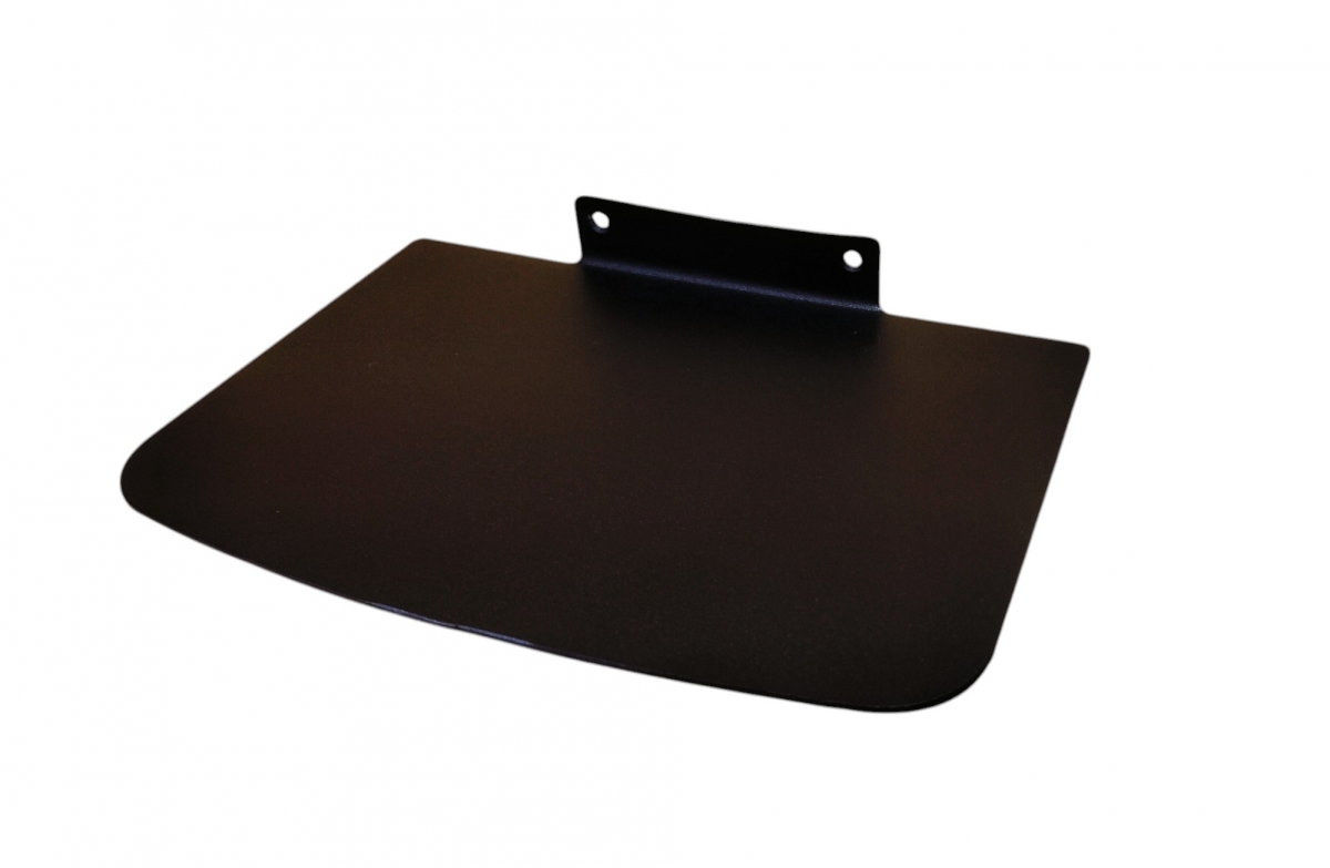 Półka metalowa 27x18,5 cm ścienna uchwyt na pod dekoder RTV ROUTER WIFI SWITCH TUNER