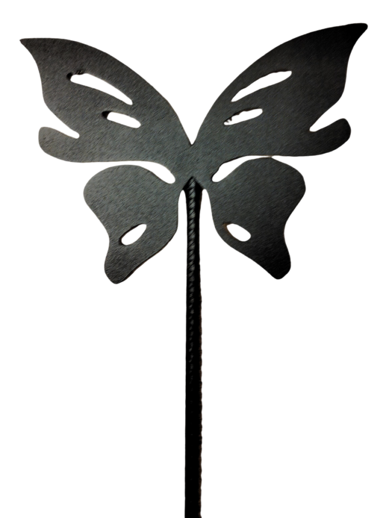 Podpórka podpora do roślin kwiatów wzór Motyl 40 cm