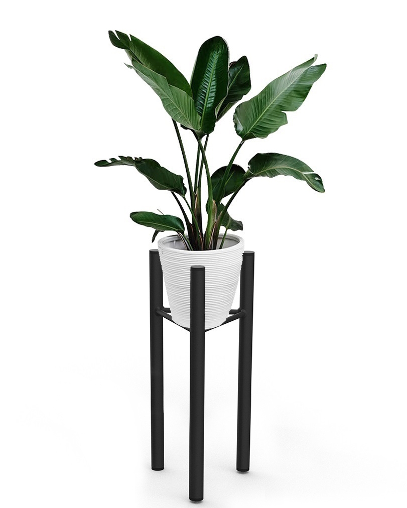 Stojak kwiaty loft kwietnik 40 cm podstawka MetalFab