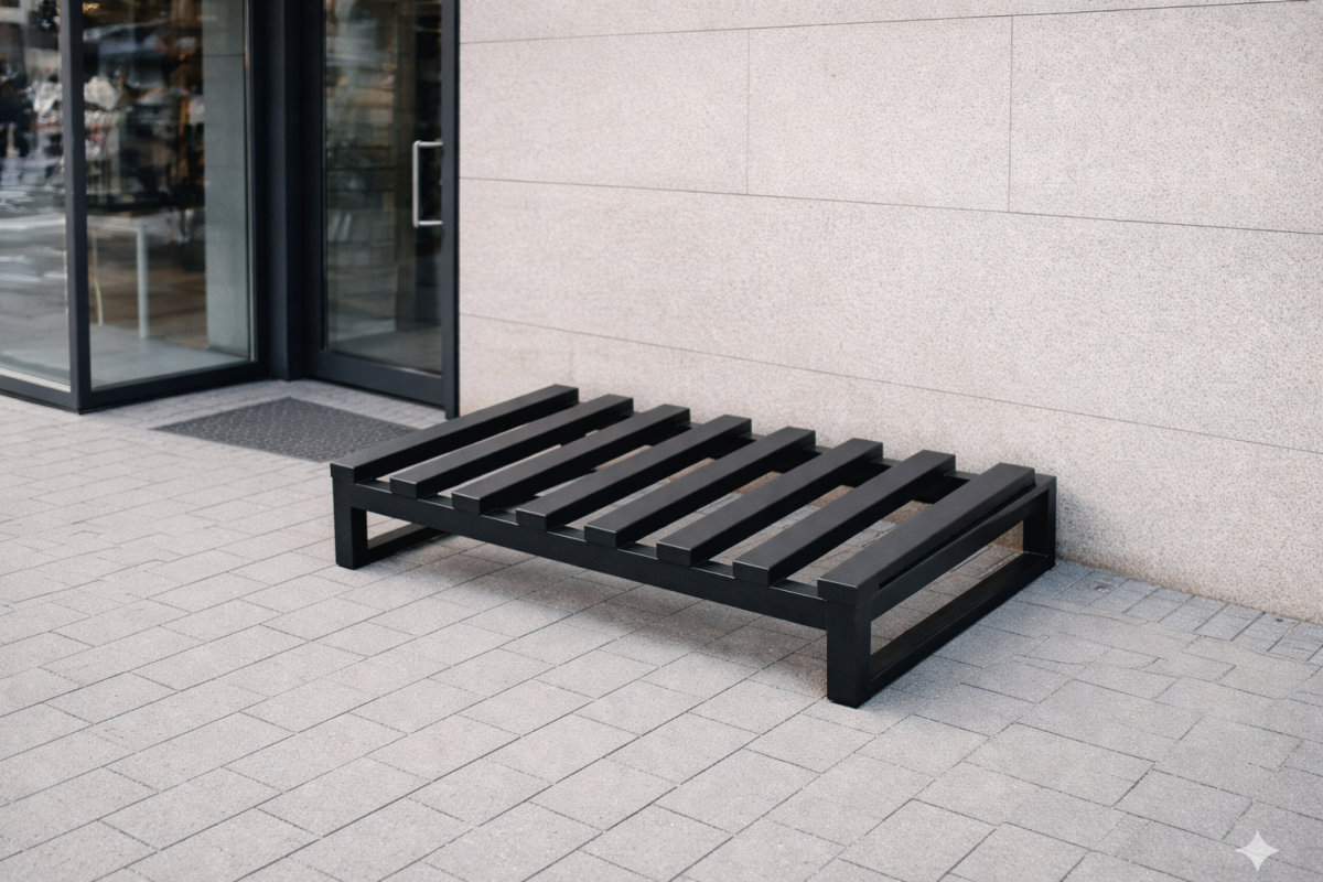 Stojak rowerowy na 7 rowerów R7 LoftMetalFab - obrazek 5