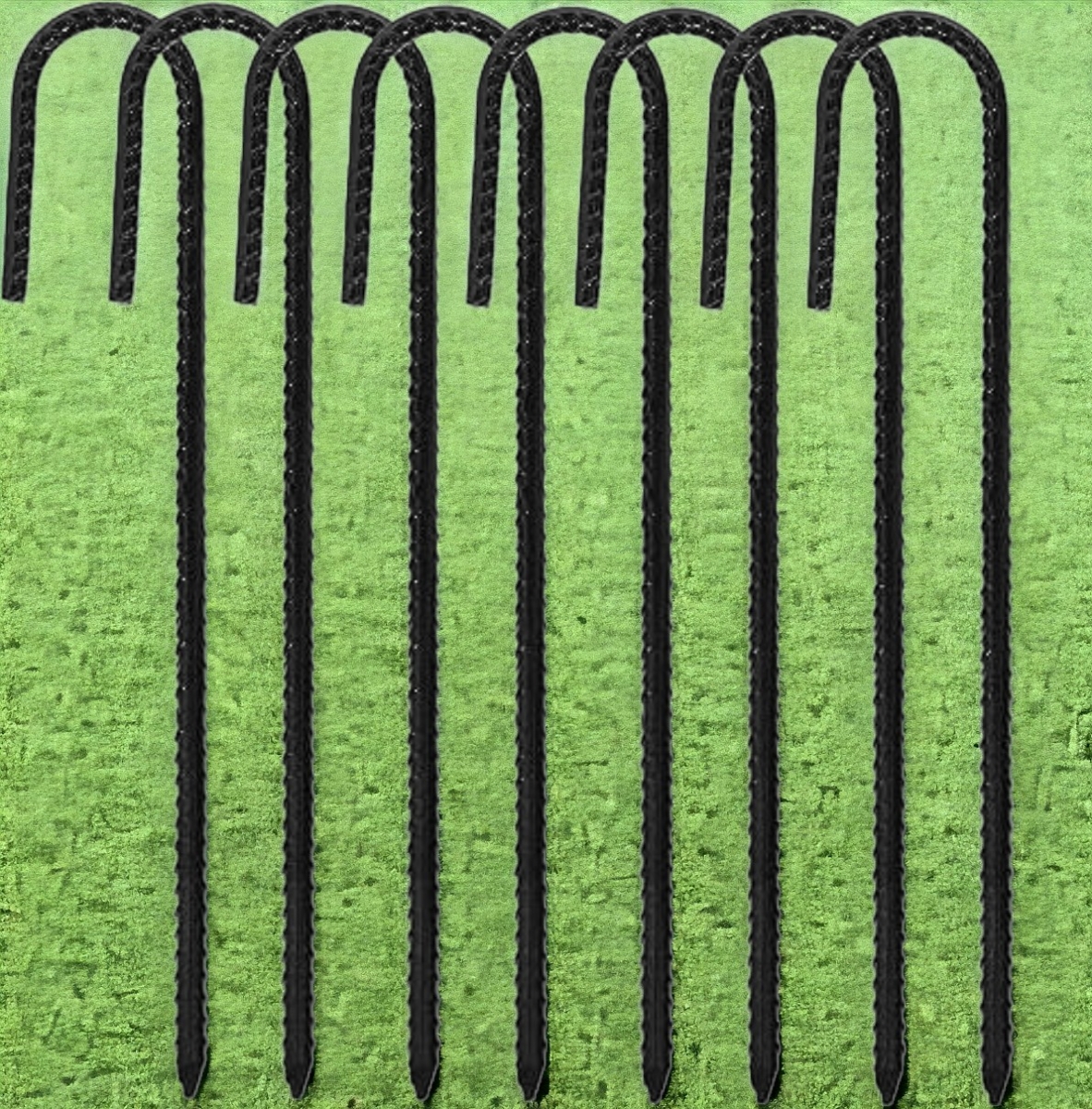8x KOTWA ŚLEDŹ SZPILKA DO TRAMPOLINY ST4 8 mm x 50 cm MetalFab - obrazek 2