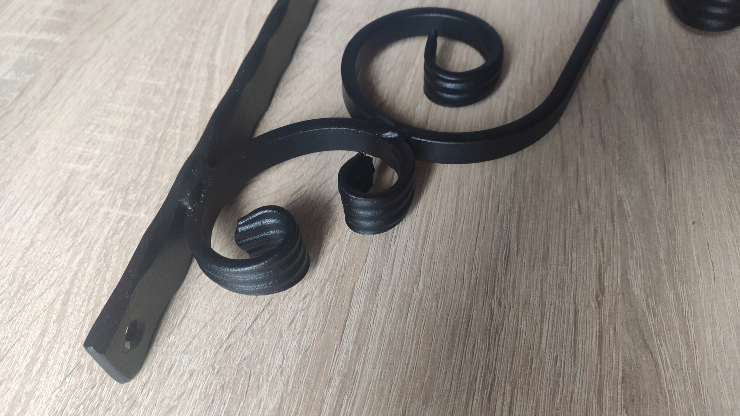 Wspornik kuty 250x250 wspornik półki kuty 25x25 uchwyt półki - obrazek 2