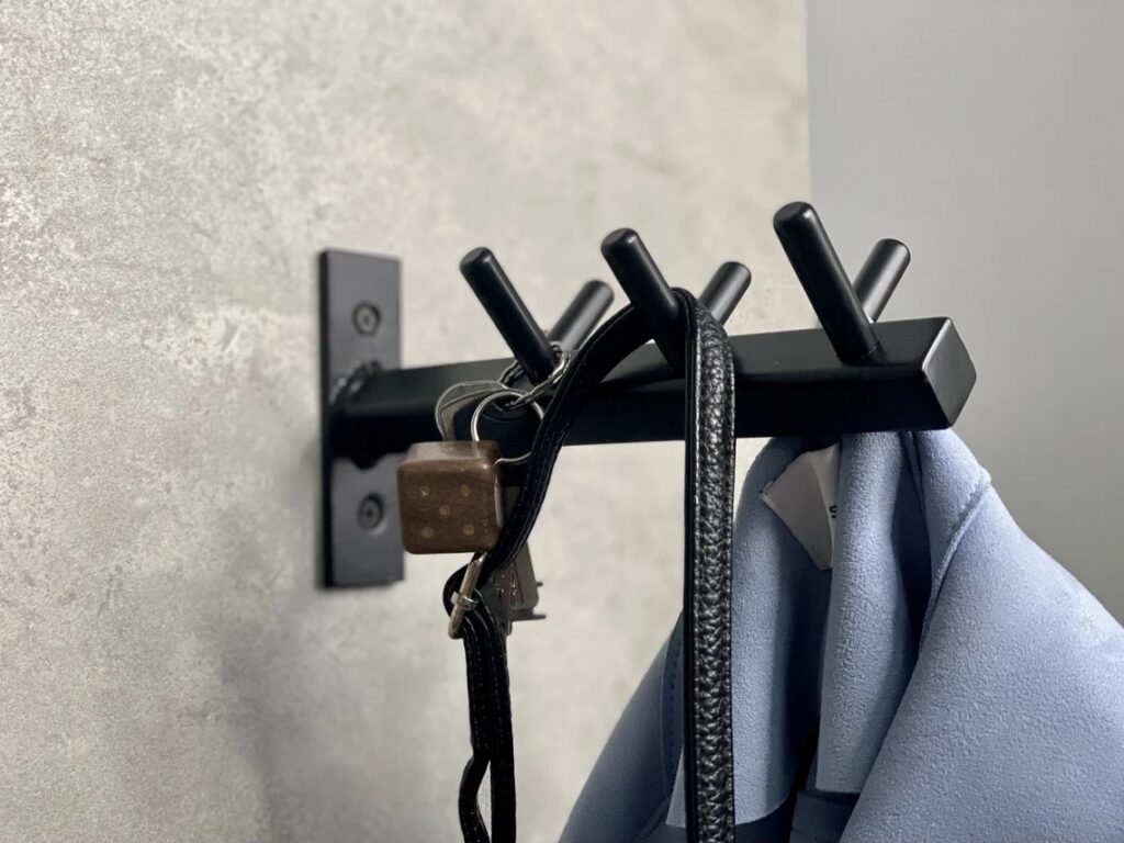 ✅Wieszak w stylu loft na przedpokój na ubrania  MetalFab
