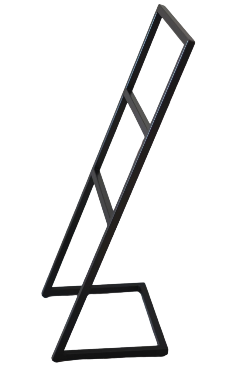 Stojak na ręczniki łazienkowe loft industrial MetalFab - obrazek 3