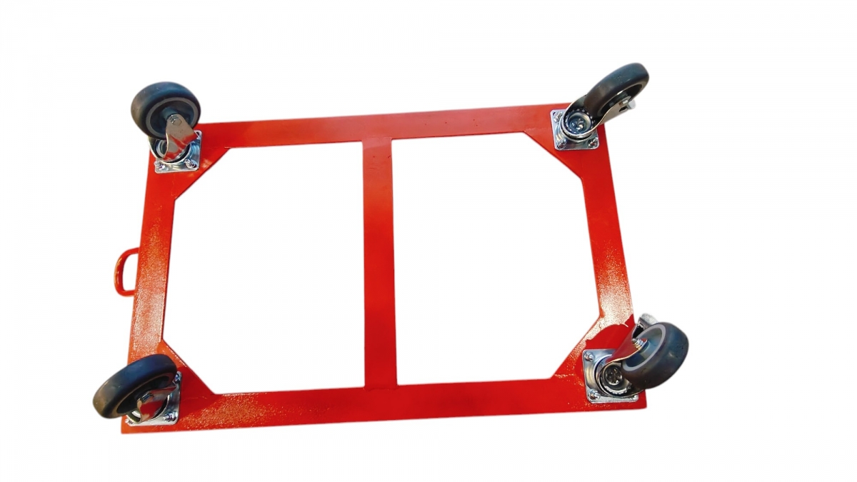 Wózek transportowy do pojemników EURO skrzynek 40x60 cm MetalFab - obrazek 6