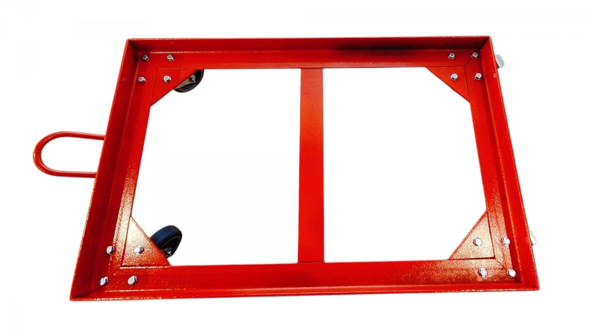 Wózek transportowy do pojemników EURO skrzynek 40x60 cm MetalFab - obrazek 7