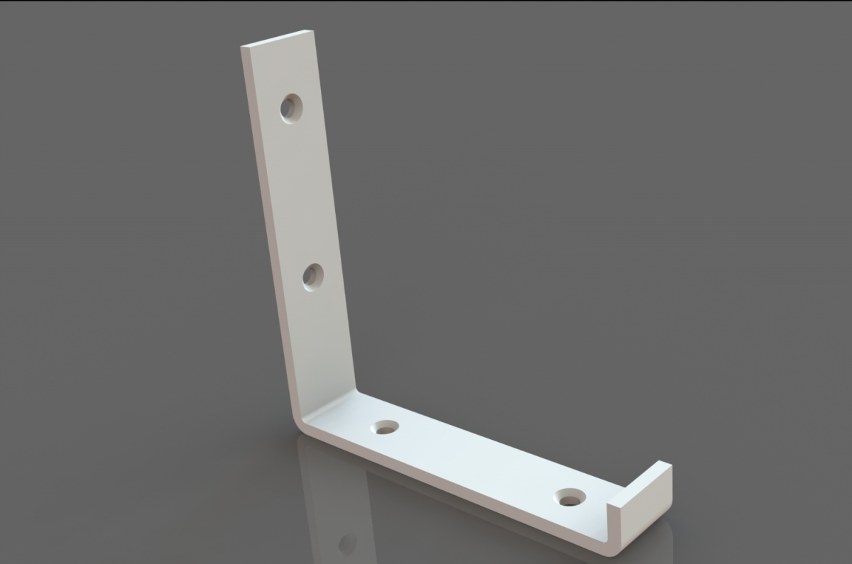 Wspornik Półki 10 cm do Kuchni Salonu Loft Wieszak - obrazek 5
