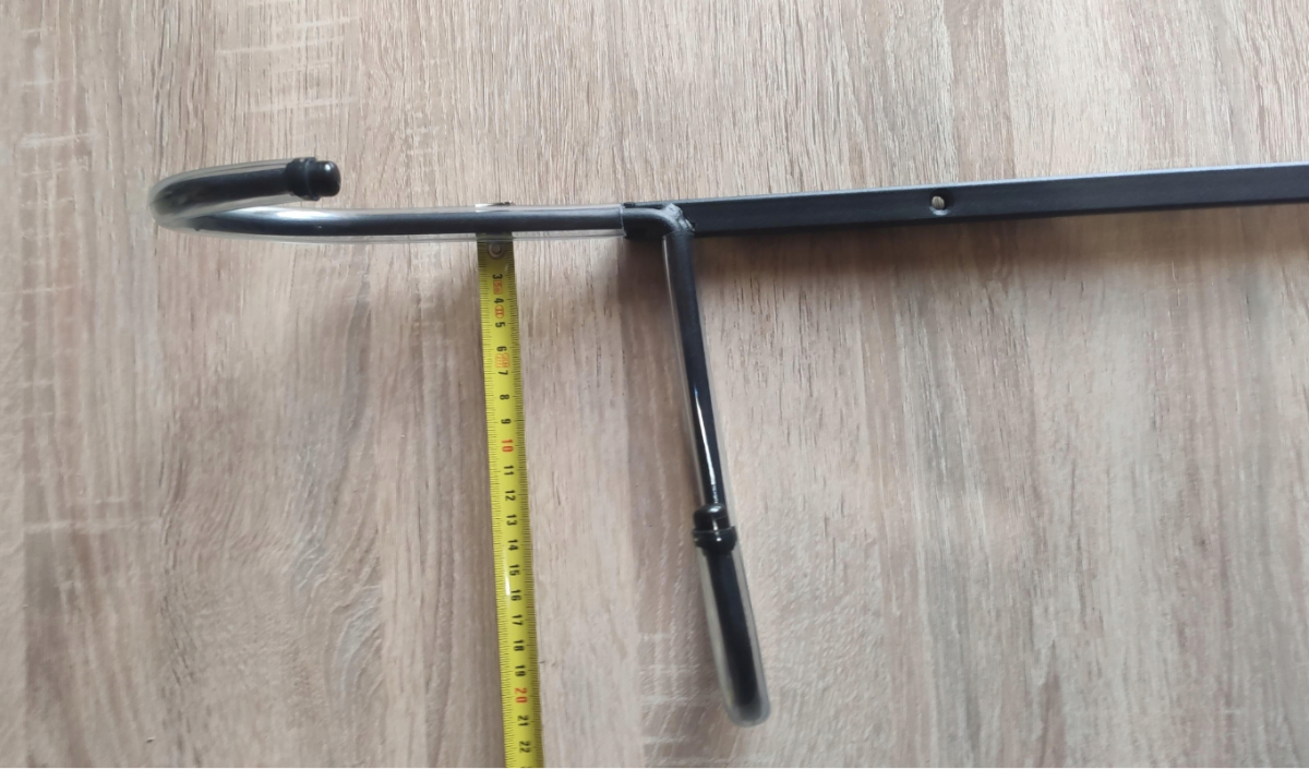 Wieszak do gitary gitarowy elektrycznej basowej MetalFab - obrazek 4