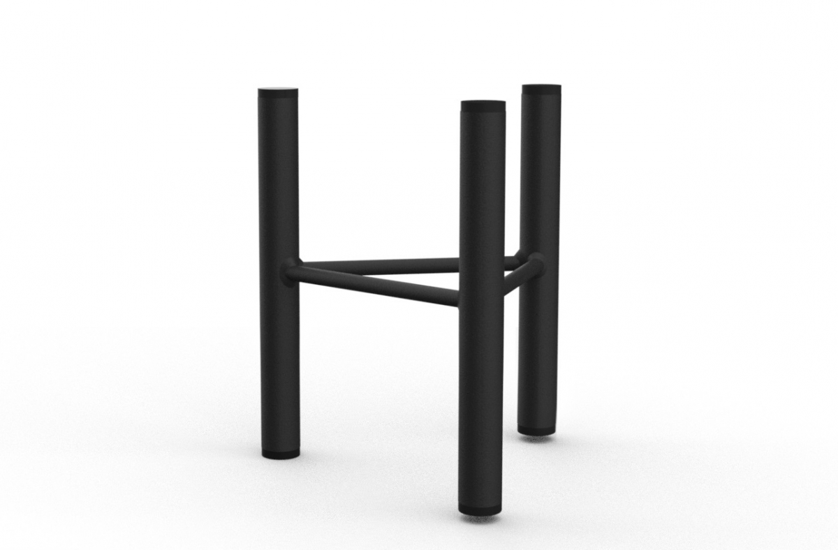 Stojak kwiaty loft kwietnik 20 cm podstawka MetalFab - obrazek 8