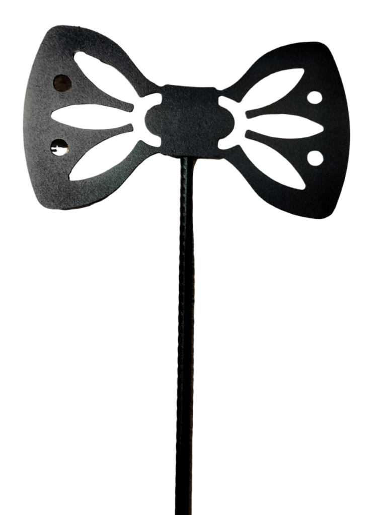 Podpórka podpora do roślin kwiatów wzór kokarda 40 cm