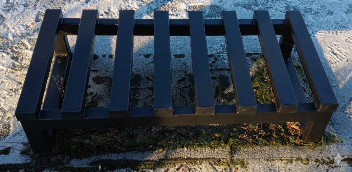 Stojak rowerowy na 7 rowerów R7 LoftMetalFab - obrazek 9