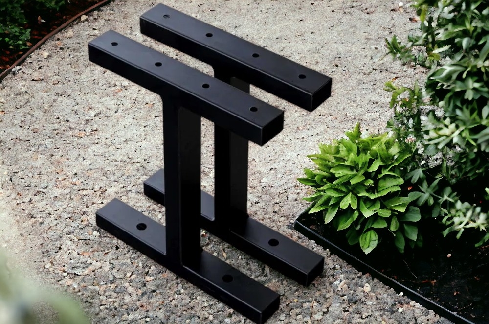 2x Nogi ławki komplet ogrodowe Polo MetalFab